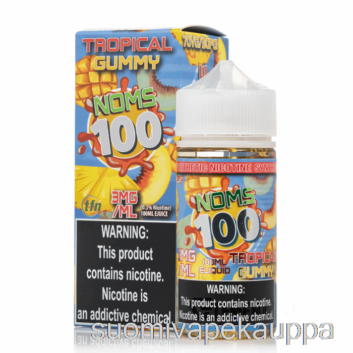 Vape Kauppa Trooppinen Kuminen - Noms 100 - Nomenon E-nesteet - 100ml 3mg